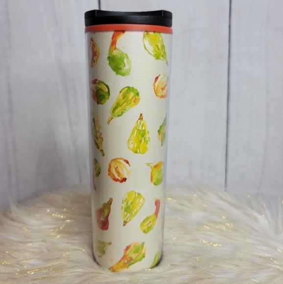 Starbucks Fall 2017 Autumn Harvest Pears travel mug NWT - Picture 2 of 7